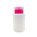 Custom Liquid Press Pumping Matte Translucent Plastic Pump Dispenser Bottle